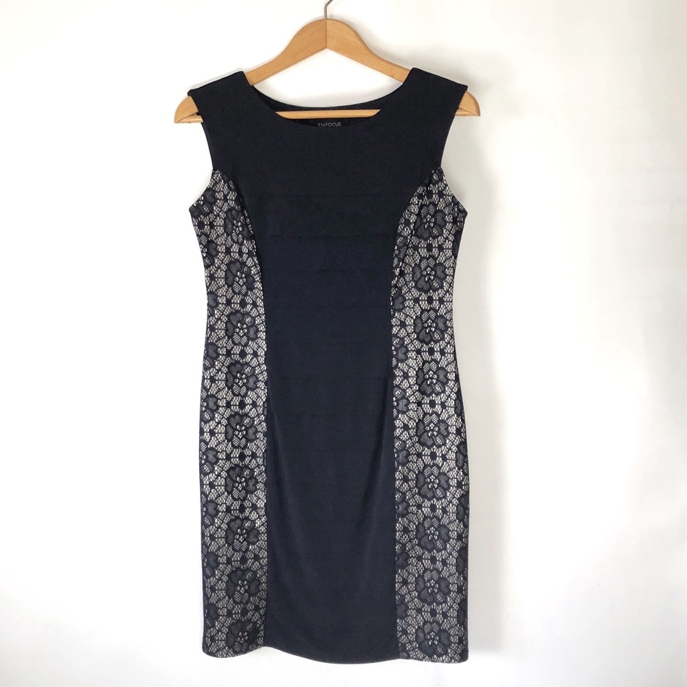 Enfocus navy sheath dress size 12